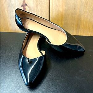 Black Patent Leather Flats